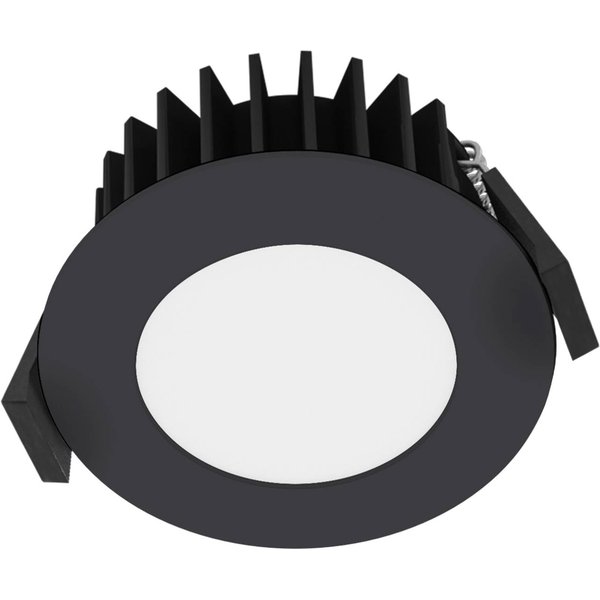EVN Solido68 LED-Deckeneinbauleuchte 10W anthrazit