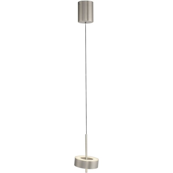 Paul Neuhaus Smart-LED-Hängelampe Q-Rotate aluminium Ø 14 cm