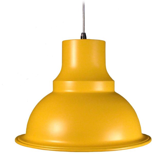Aluminor Loft Hängeleuchte, Ø 39 cm, gelb