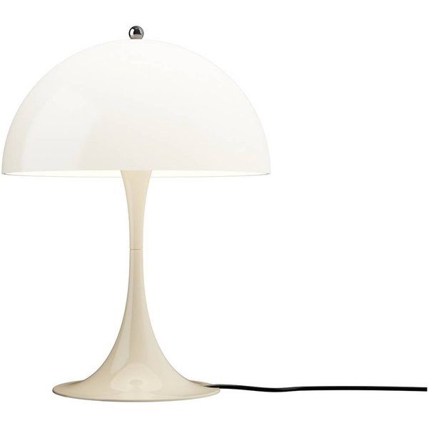 Louis Poulsen Tischlampe Panthella 320, beige, Ø 32 cm, E14