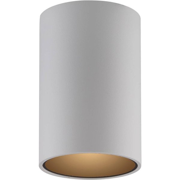 LED-Bad-Deckenlampe PURE Point, weiß, Ø 6 cm, Metall, IP44