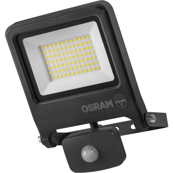 OSRAM Außenstrahler ENDURA FLOOD, grau, Sensor 50 W 840 IP44