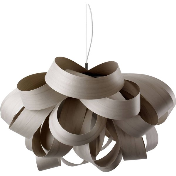LZF Agatha Small Hängeleuchte, 78x76cm, grau