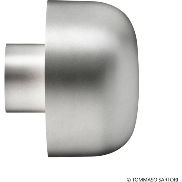 FLOS Bellhop Außenwandleuchte, 4.000 K edelstahl
