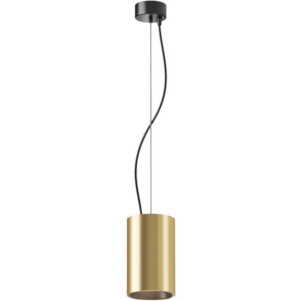 Maytoni LED-Hängeleuchte Efir, gold matt, Ø 10,5cm, 33W, 38°