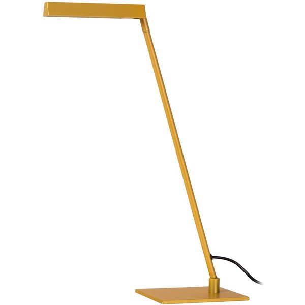 LED-Tischleuchte Lavale, ockergelb, dimmbar, Höhe 42 cm