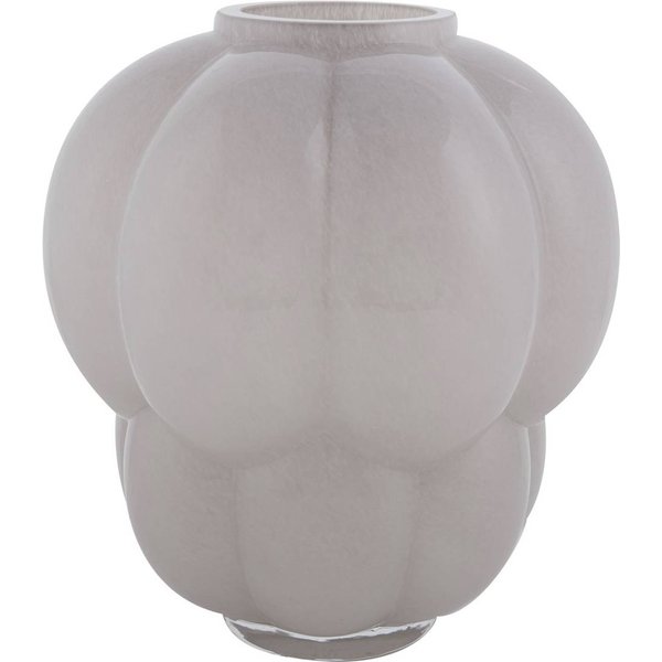 AYTM Vase Uva, Ø 26 cm, taubengrau, Glas, mundgeblasen