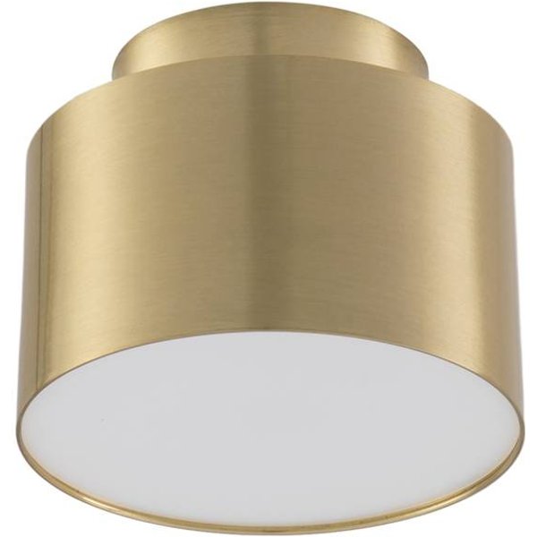 Lindby LED-Strahler Nivoria, 11 x 9 cm, goldfarben, Metall