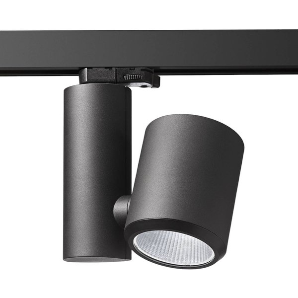 Egger DLS LED-Schienenstrahler Kent Bakery, schwarz, 15°