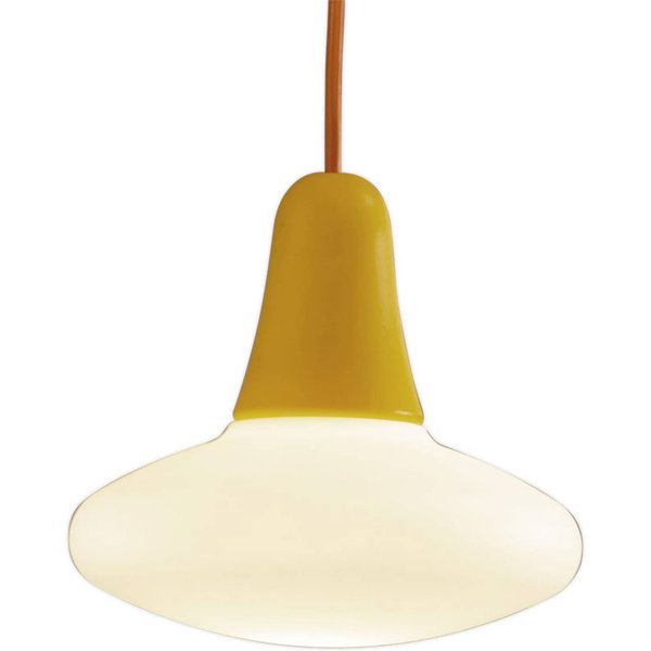 Martinelli Luce Pendelleuchte Ciulifruli, gelb, Polyethylen