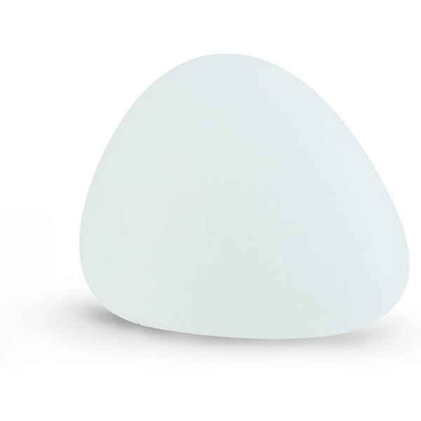 Außenleuchte Stone S, 45 x 30 cm, weiß, Kunststoff, IP44
