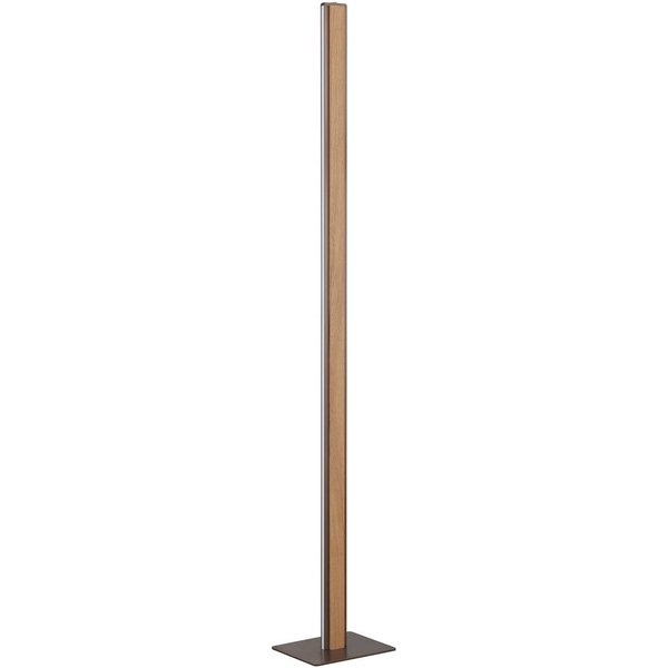 LED-Stehleuchte Arviso, holzfarben, Eiche, Höhe 142 cm, CCT