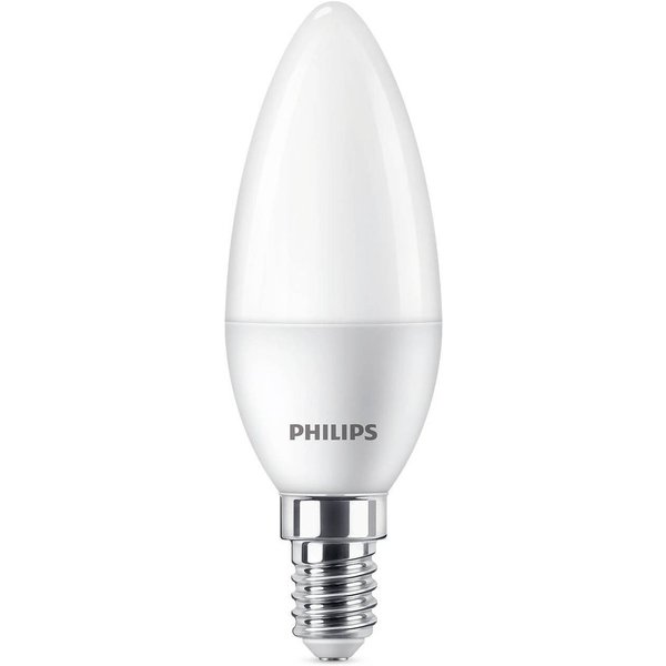 Philips LED-Kerze E14 4,9W 470 lm 2.700 K matt 3er