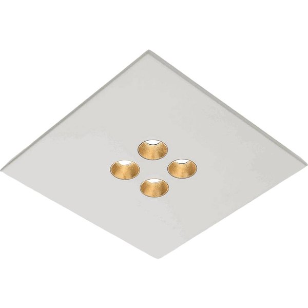 ICONE Confort - LED-Deckenleuchte, weiß-gold
