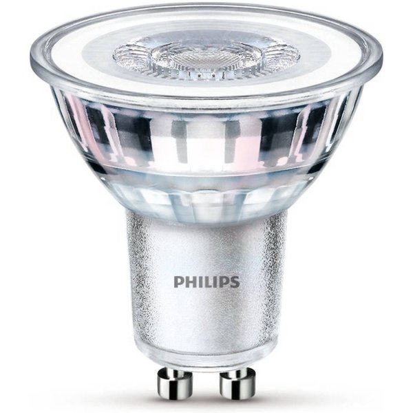 Philips LED-Lampe GU10 4,6W 355lm 827 klar 36° 3er