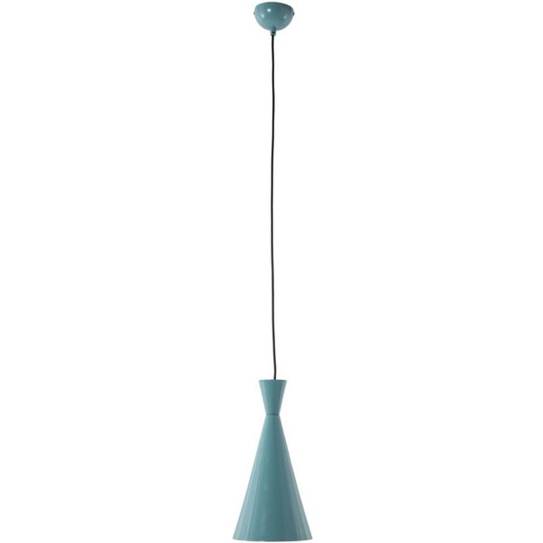 Hängeleuchte Tom, türkis, Metall, Ø 19 cm, E27