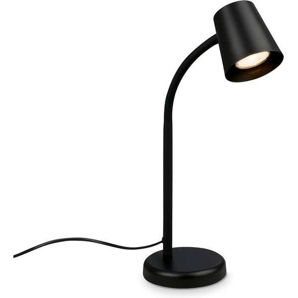 Tischleuchte Skriva, schwarz, Metall, GU10