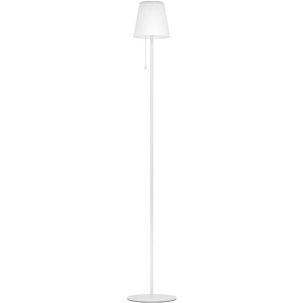 Solar-LED-Terrassenlampe Scordiano-L, weiß, Höhe 120 cm