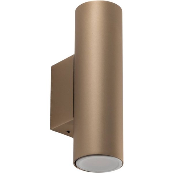 Wandleuchte Marion Plus, gold, GU10, Stahl, Höhe 18 cm