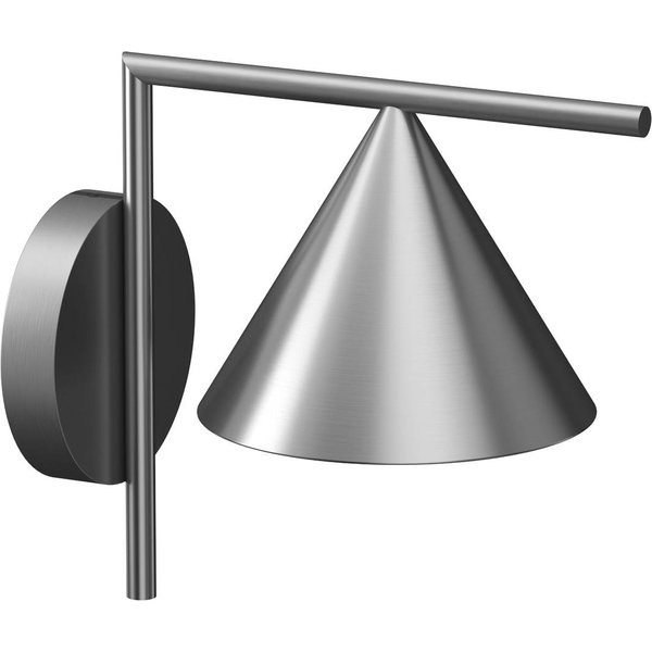 FLOS Captain Flint Außenwandlampe 2.700K edelstahl