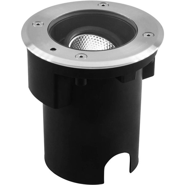 EVN Pentola Einbaulampe edelstahl Ø13,5cm 3.000K