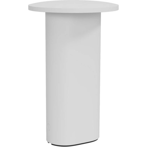 Fritz Hansen LED-Akku-Tischleuchte Solae, weiß, Alu, IP44