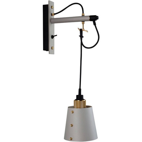 Buster + Punch Hooked Wall small grau/messing