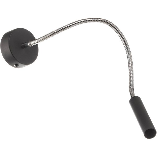 Wandleuchte Flexa mit Flexarm, schwarz