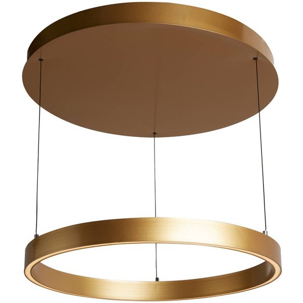 LED-Hängelampe Layla, gold, Ø 64 cm CCT, höhenverstellbar