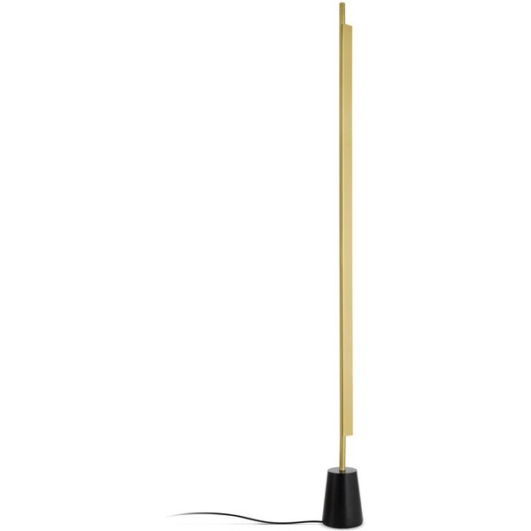 Luceplan Compendium LED-Stehlampe 2.700K messing