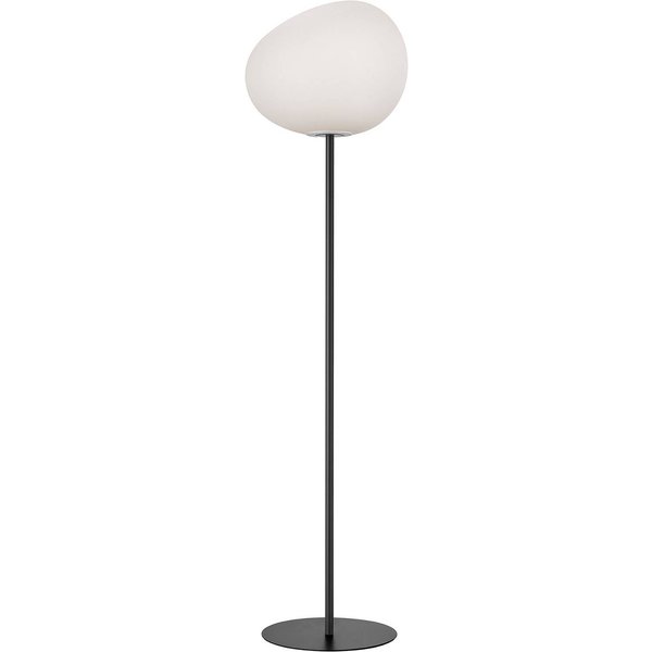 Foscarini Gregg grande Stehleuchte, 186 cm, grafit