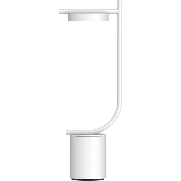 Grupa LED-Akku-Tischlampe Igram, weiß, 40 cm, IP44