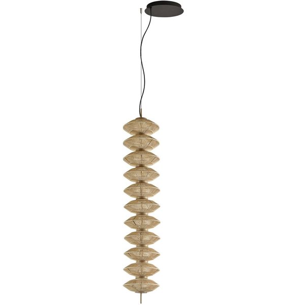 Bover LED-Hängelampe Yuyun S/11S Einbau dimmbar 0-10V beige