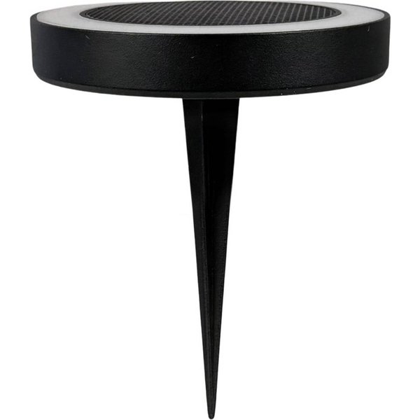 Dyberg Larsen LED-Solar-Erdspießlampe Otera, schwarz, IP54