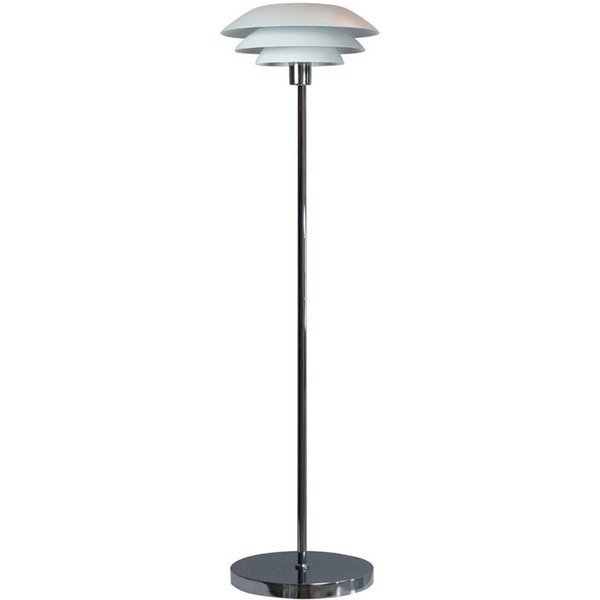 Dyberg Larsen DL31 Stehlampe Metall Ø 31cm weiß