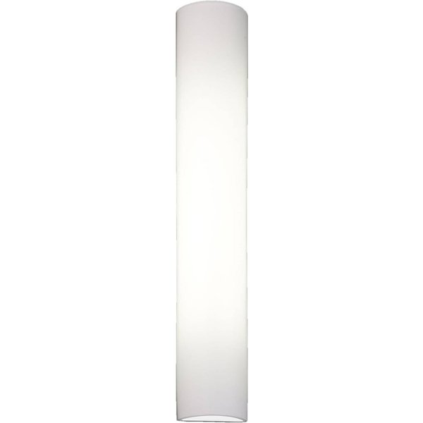 BANKAMP Cromo LED-Wandleuchte aus Glas, Höhe 40cm