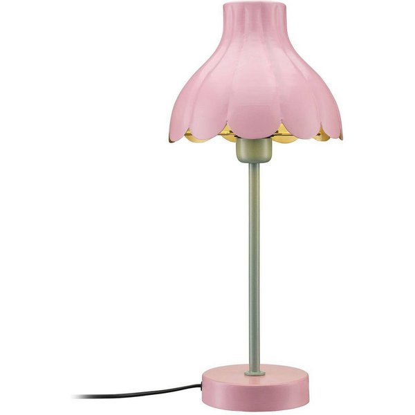 PR Home Tischleuchte Wera, rosa/grün, Höhe 47 cm, Metall