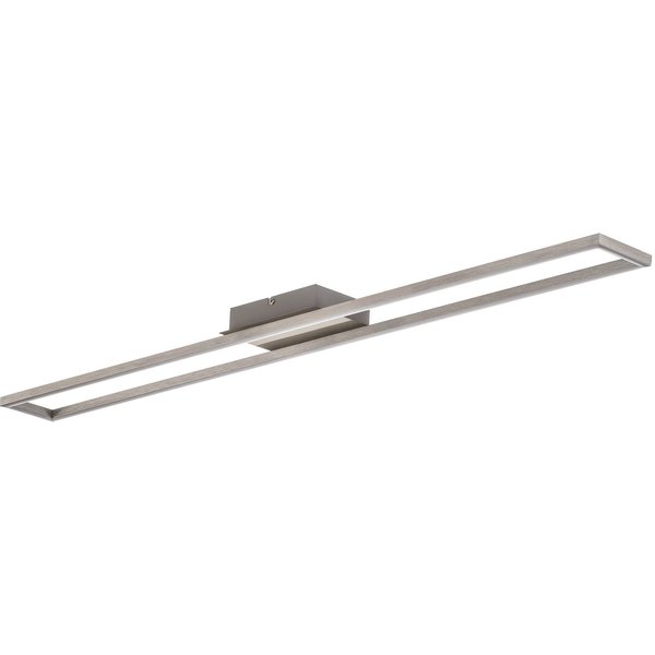 Deckenlampe Frame, 3-stufig-dimmbar, alu, 110x12cm