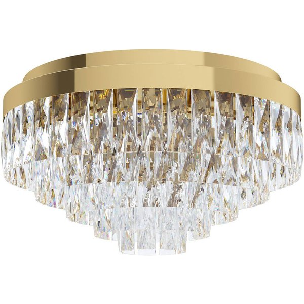 Stars of Light Deckenlampe Valparaiso, gold Ø 48 cm Metall