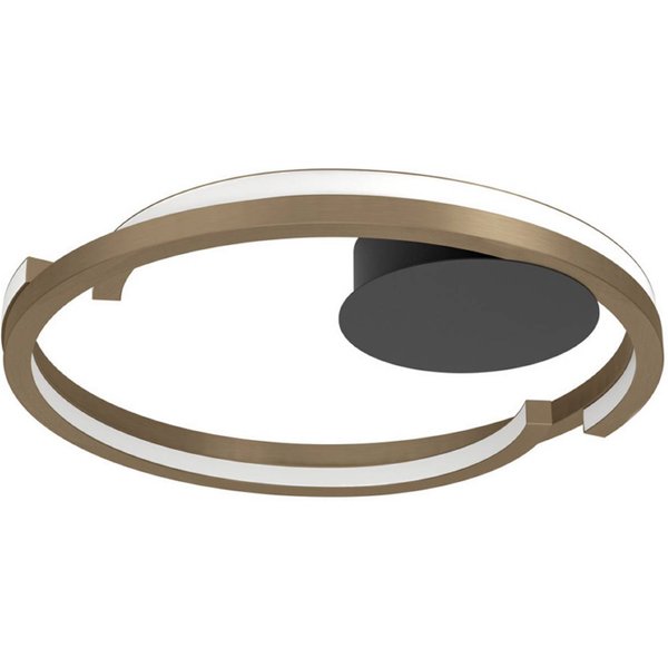 EGLO LED-Deckenleuchte MEZZOMONTE, bronze, Ø 48 cm, CCT