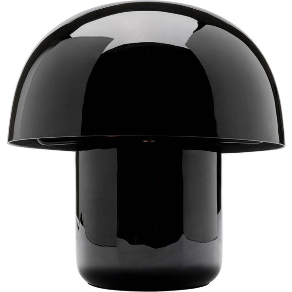 KARE Tischleuchte Mushroom, schwarz, Metall, 20 cm, E14