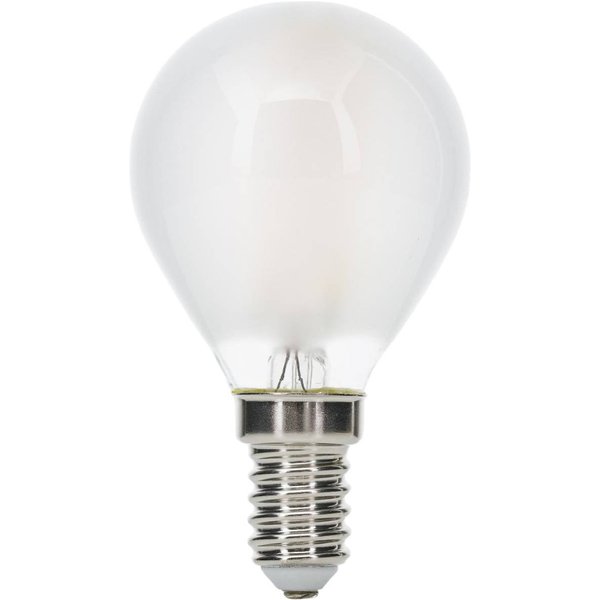 LED-Leuchtmittel E14 G45, matt, 6W, 2.700 K, 720 lm, dimmbar