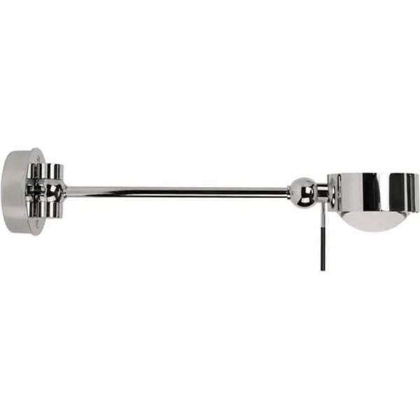 Leseleuchte Puk Hotel, 28 cm, nickel matt, G9
