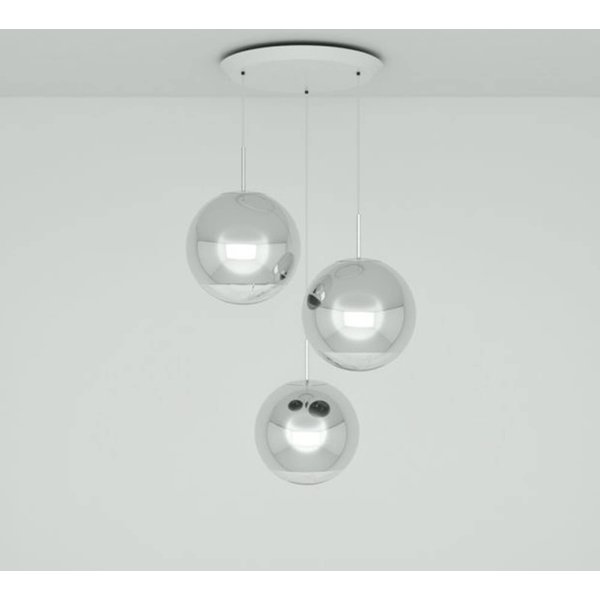 Tom Dixon Mirror Ball 40 cm Round 3fl chrom