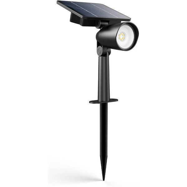 Philips LED-Solar-Außenstrahler Ashlyn, schwarz, IP44