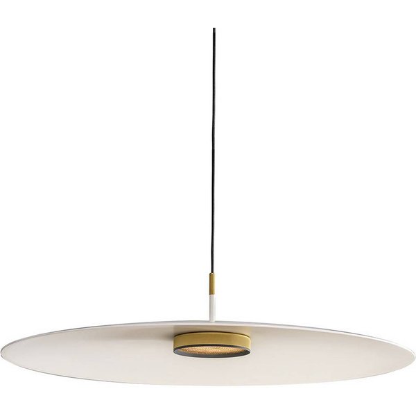 OLEV LED-Hängelampe OVERFLY PLUS, weiß/gold, Ø 55 cm 2.700 K