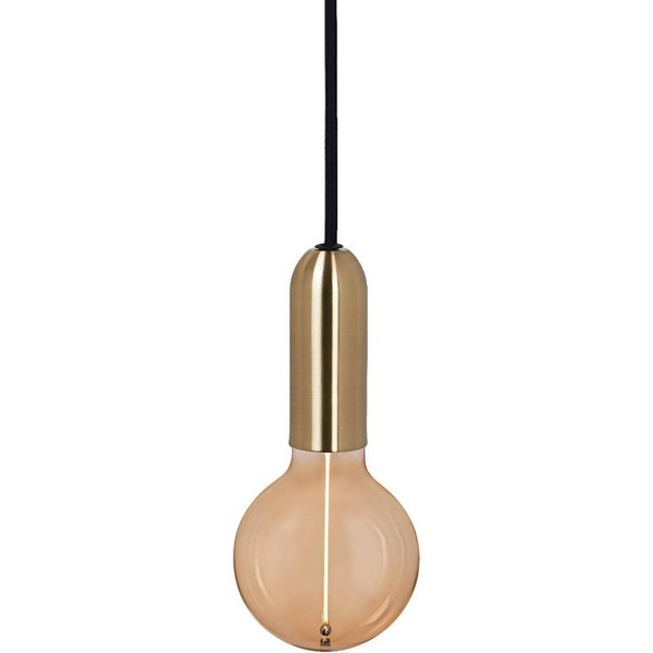 OSRAM Hängeleuchte VINTAGE 1906 ROUND, gold, Metall, Ø 10 cm