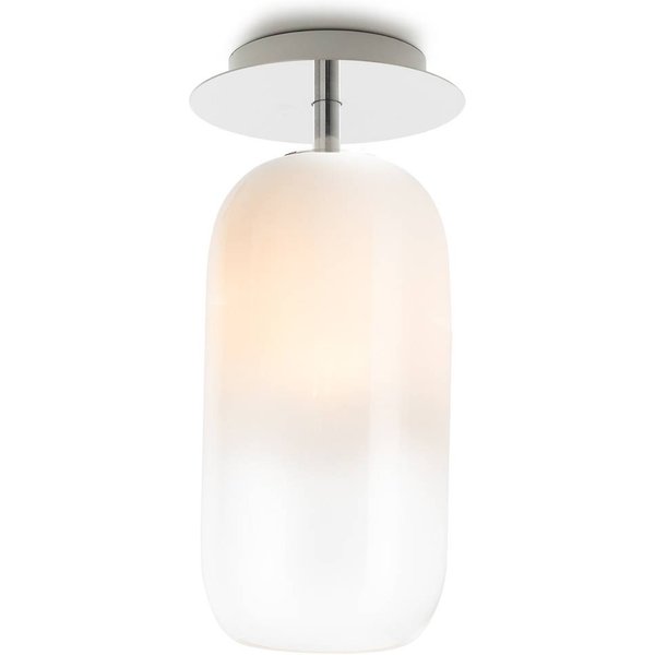 Artemide Gople Mini Deckenleuchte silber/silber