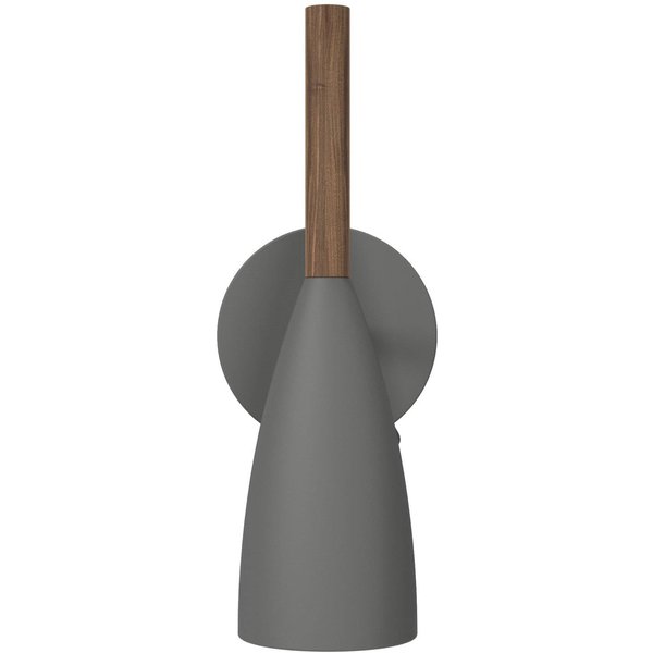 Wandleuchte Pure mit Schalter, grau