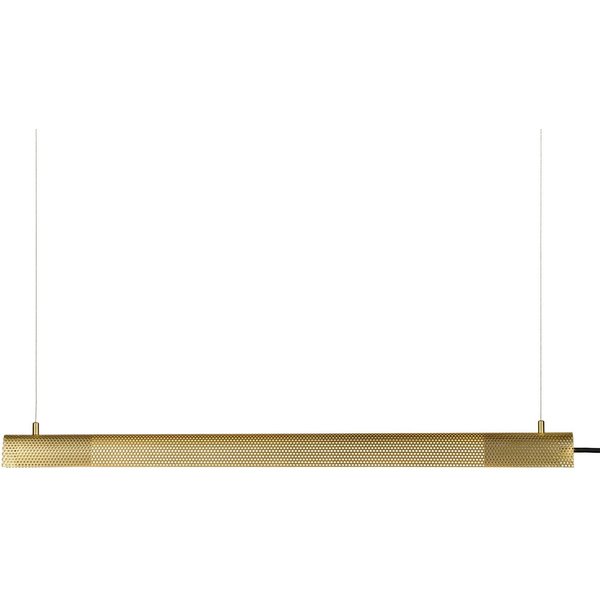 GEJST Hängelampe Radent messingfarben, Länge 70 cm, G13 LED